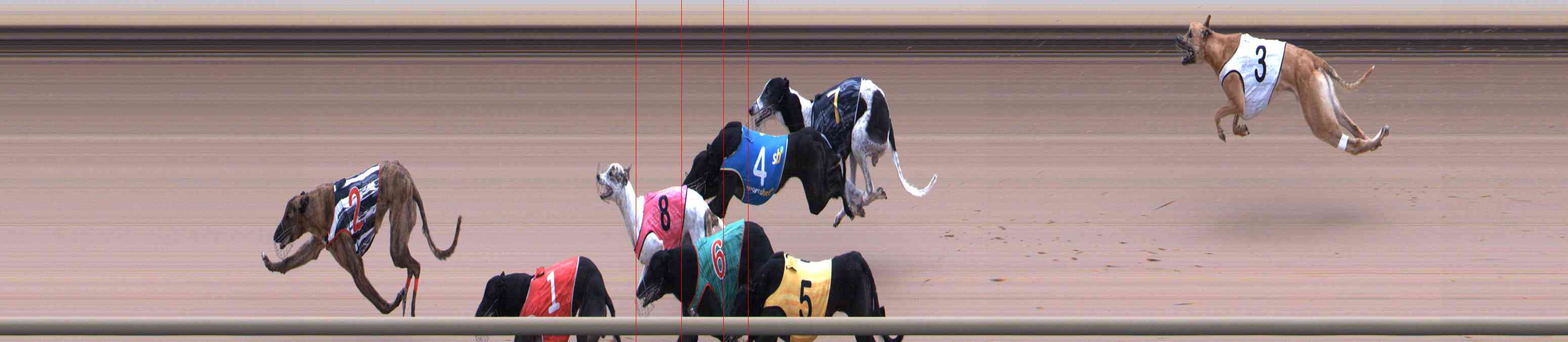 Race result finish photo